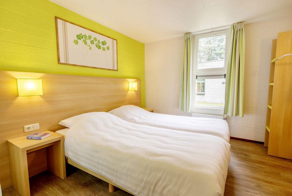 Slaapkamer in comfort cottage, Center Parcs De Limburgse Peel