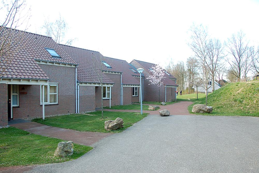 Ingang bungalow, Landal Hoog Vaals