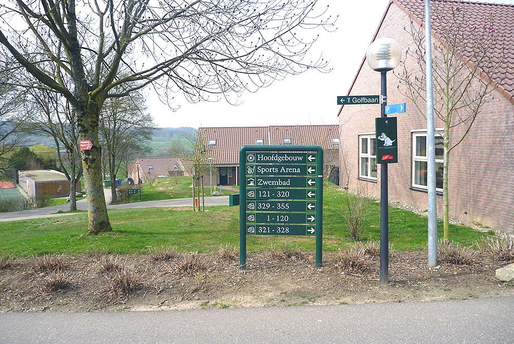 Bewegwijzering, Landal Hoog Vaals