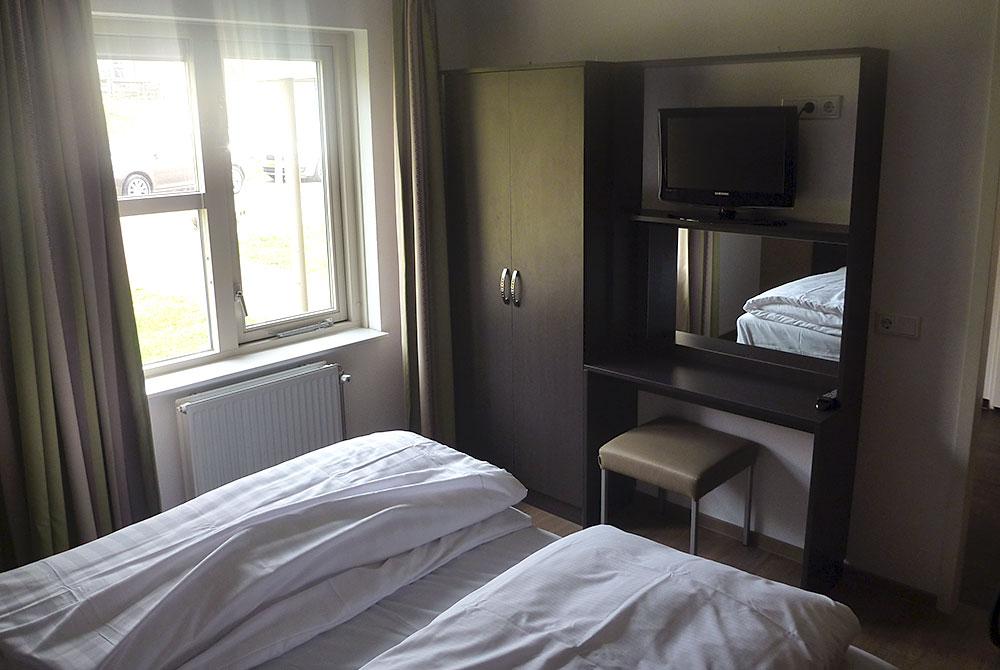 Slaapkamer met TV, Landal Hoog Vaals