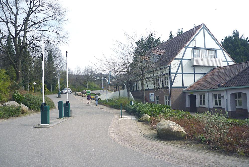 Ingang van Landal Hoog Vaals