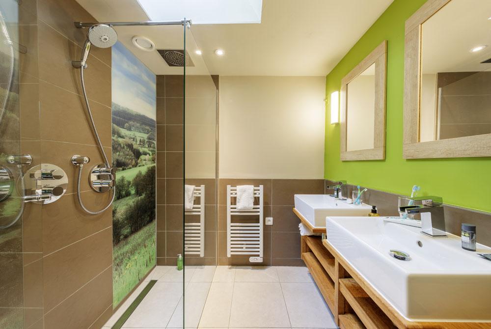 De badkamer, VIP cottage, Les Ardennes