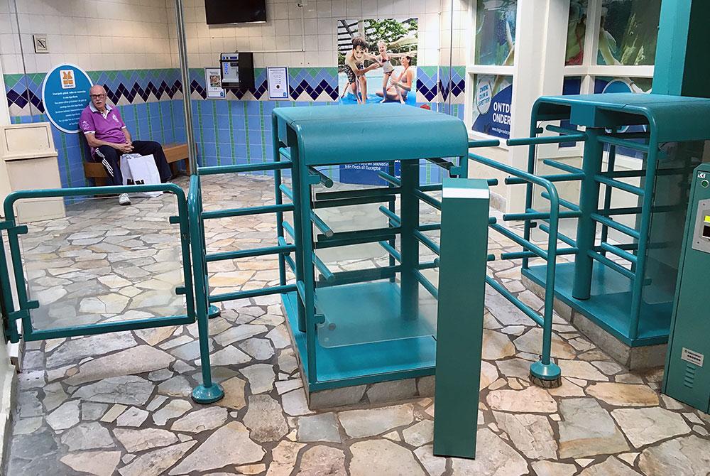 Toegangspoortjes, Aqua Mundo Center Parcs De Kempervennen