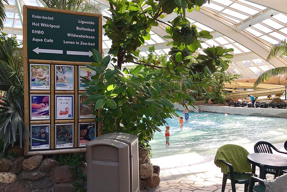 Activiteiten in het zwembad, Aqua Mundo Center Parcs De Kempervennen
