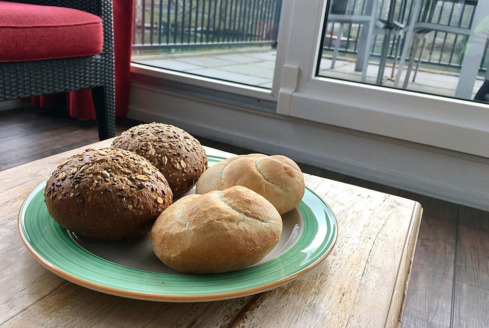 Broodjes van de ontbijtservice, Center Parcs
