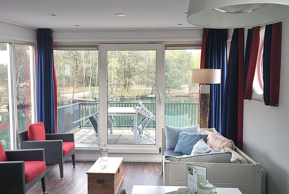 Woonboot interieur