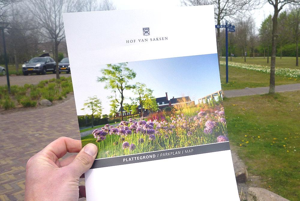 Kaart van Hof van Saksen
