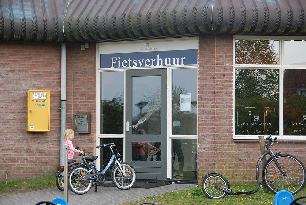 Fietsverhuur, Hof van Saksen