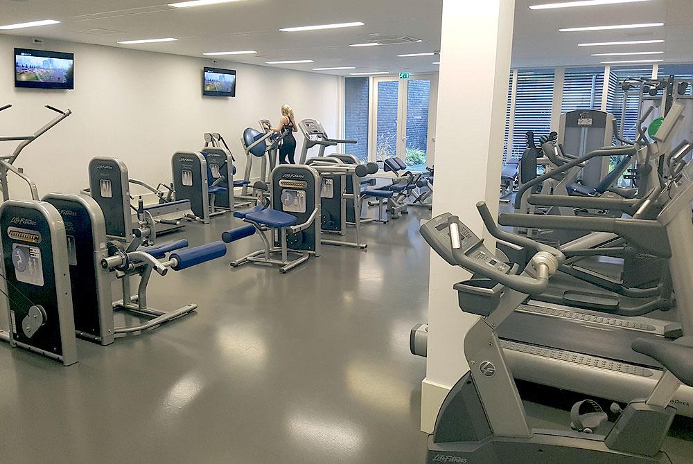 Fitness sportschool, Hof van Saksen