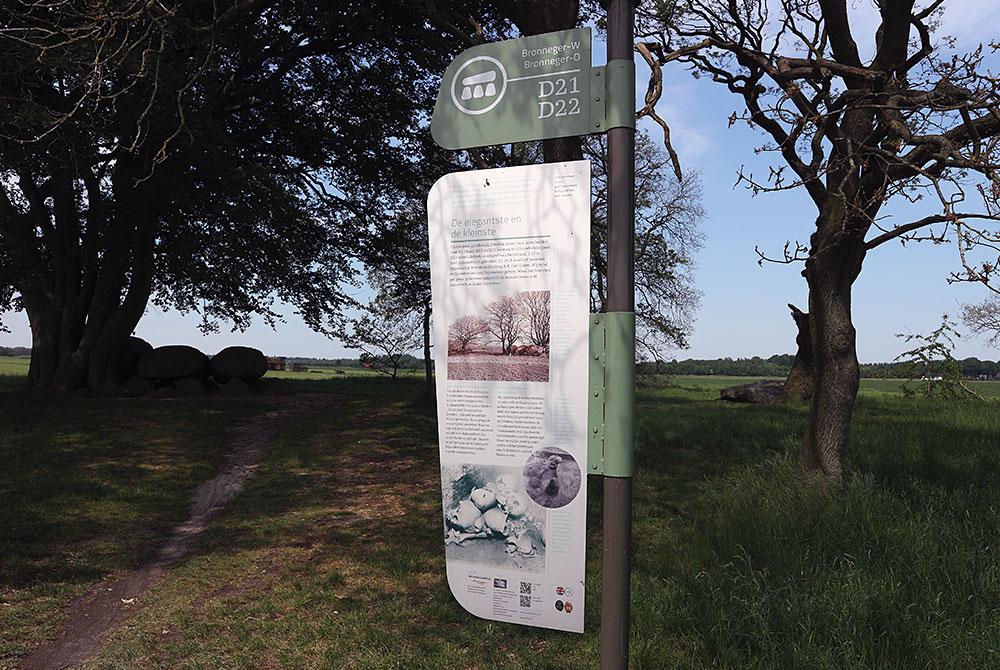 Hunebedden bij Landal Orveltermarke
