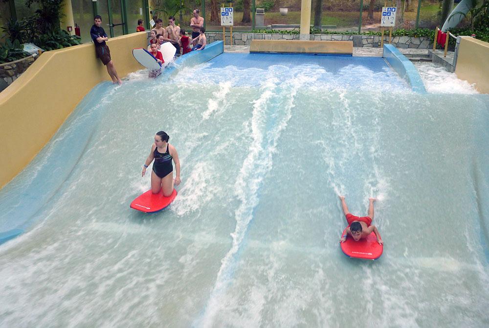 Flow Rider bij Center Parcs De Eemhof
