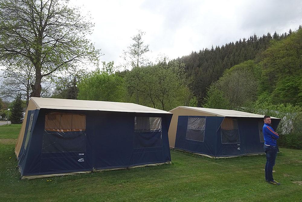 Clusure tent, Parc La Clusure