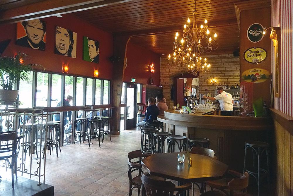 De bar op Parc La Clusure