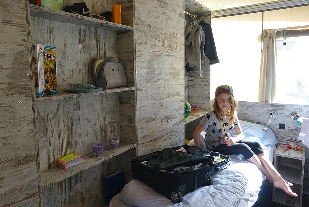 Slapen in een Lodgetent, Parc La Clusure