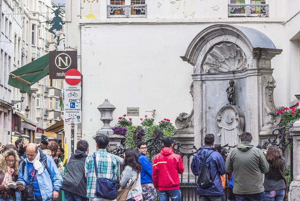 Manneken Pis in Brussel