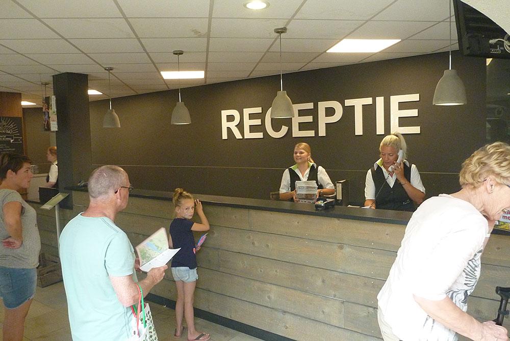 Receptie van Landal Landgoed 't Loo