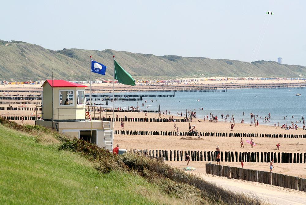Zoutelande strand, Vakantiepark De Meerpaal
