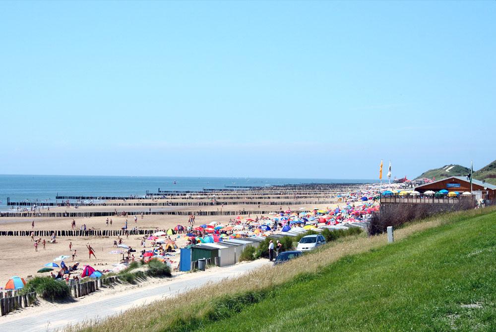 Het strand van Zoutelande