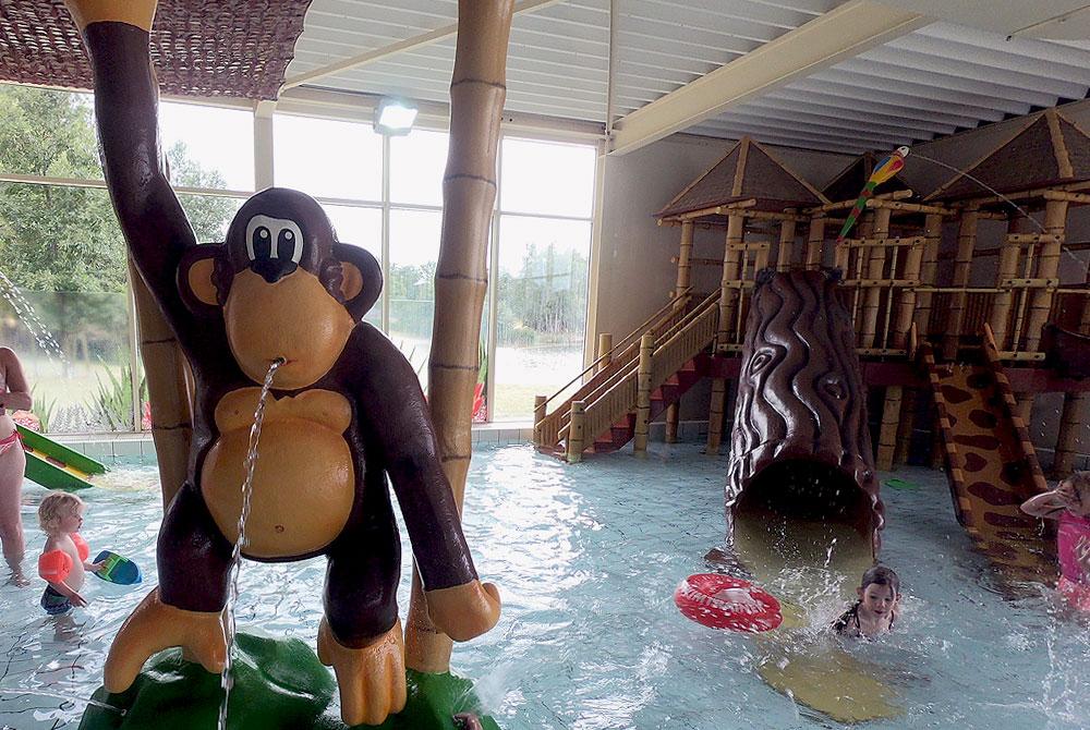 Glijbanen in het Junglebad, Vakantiepark Beekse Bergen