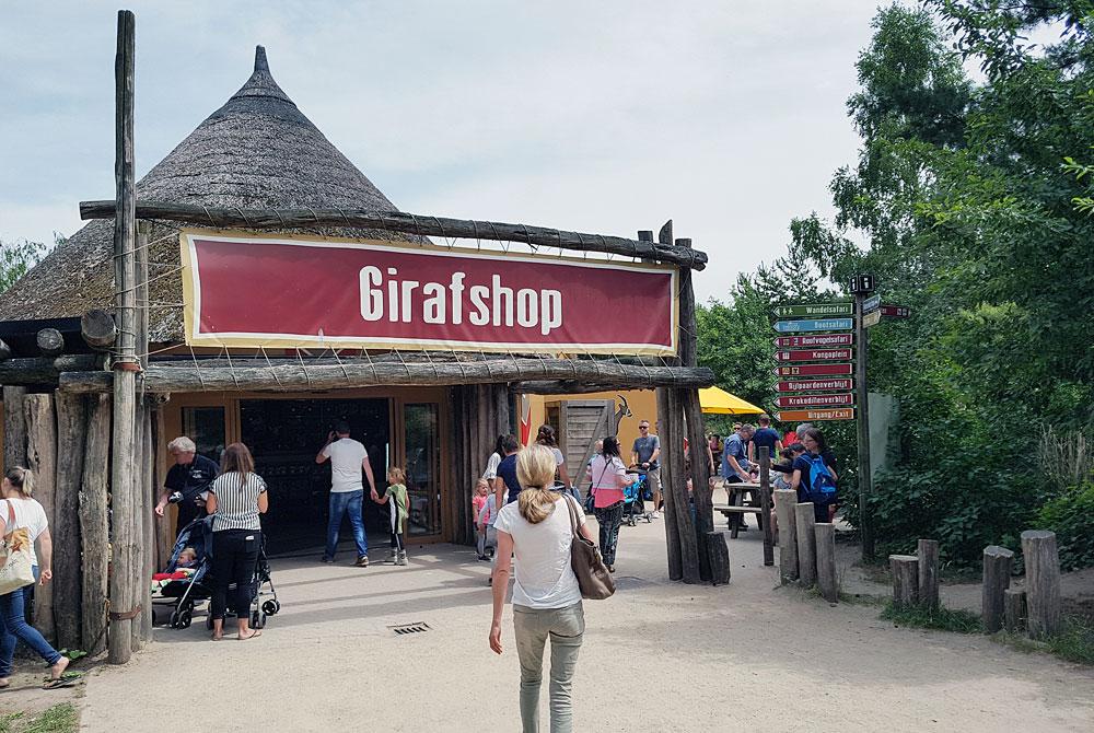 Girafshop, Safaripark Beekse Bergen