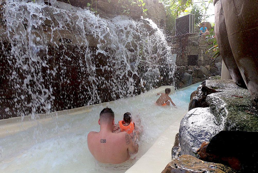 Snel stukje van de wildwaterbaan, De Huttenheugte