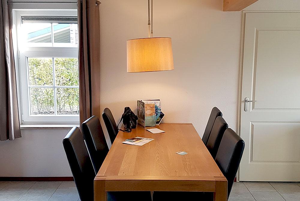 Eettafel in de vakantieboerderij, Buitenhof de Leistert
