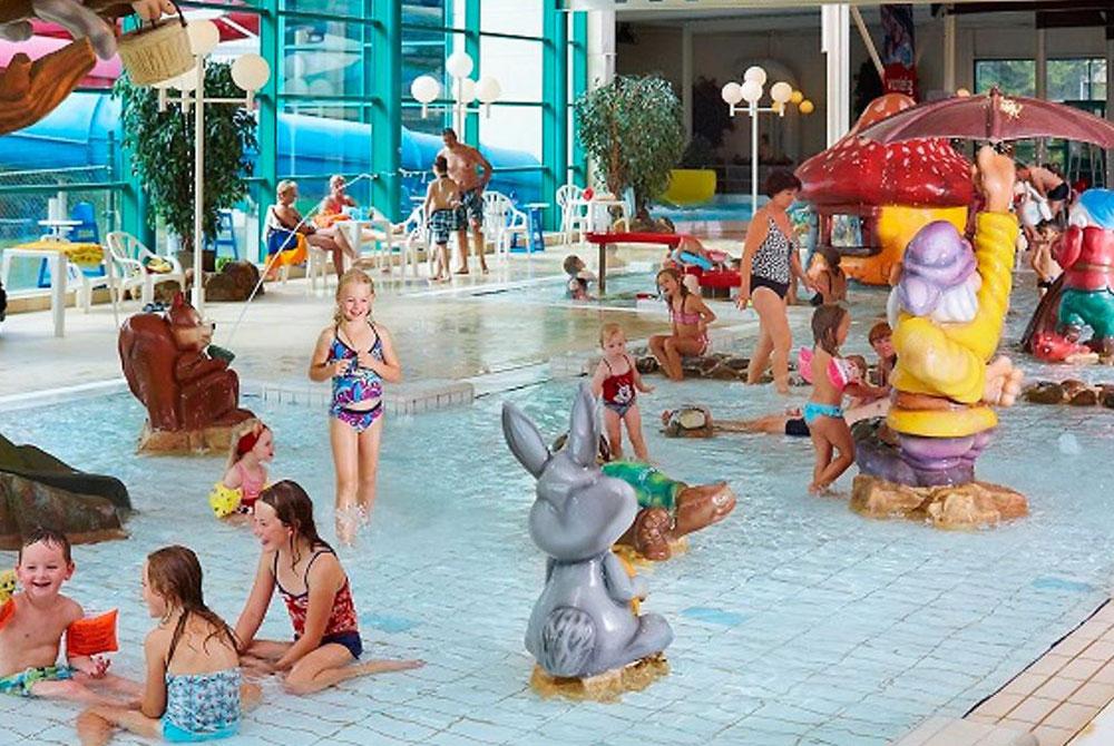 Kabouterland peuterbad in het zwembad van Park Molenheide