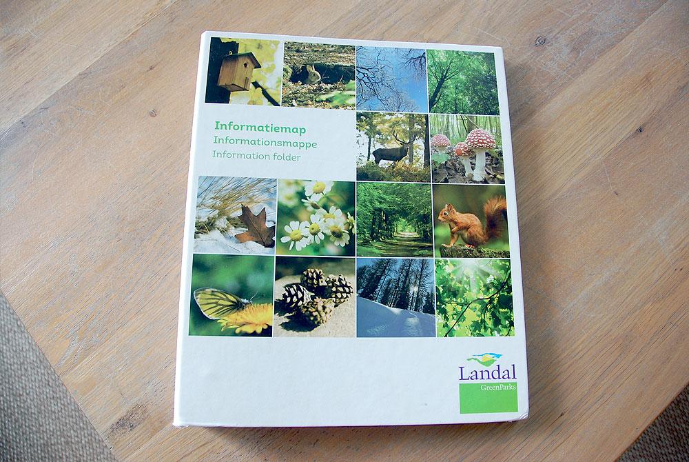 Informatie map, Landal Het Land van Bartje