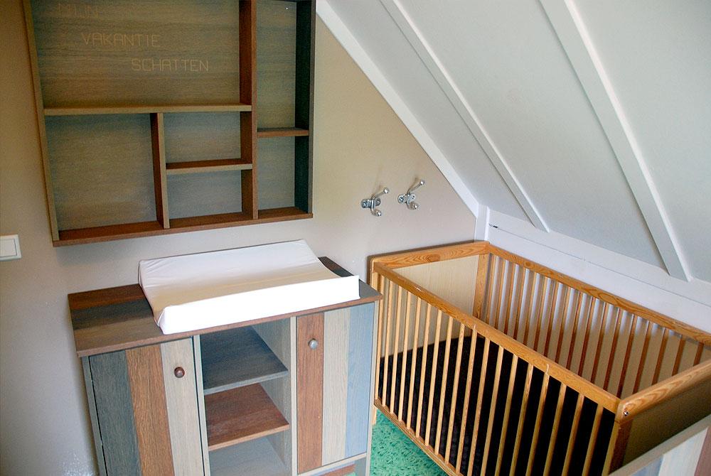 Wiegje in de kinderkamer, Landal Het Land van Bartje