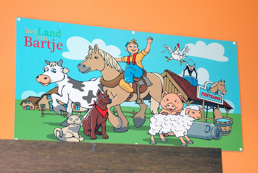 Kindvriendelijk vakantiepark Land van Bartje