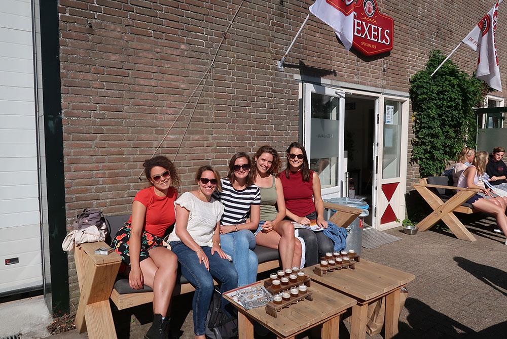 Vriendinnen op Texel