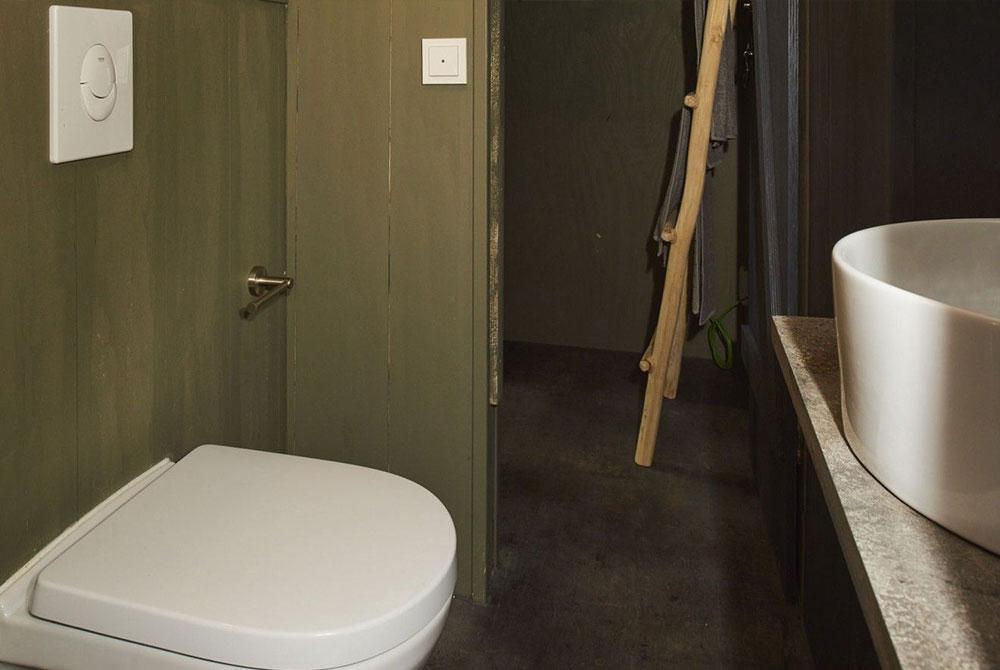 Badkamer in de Tiny House, Droomparken