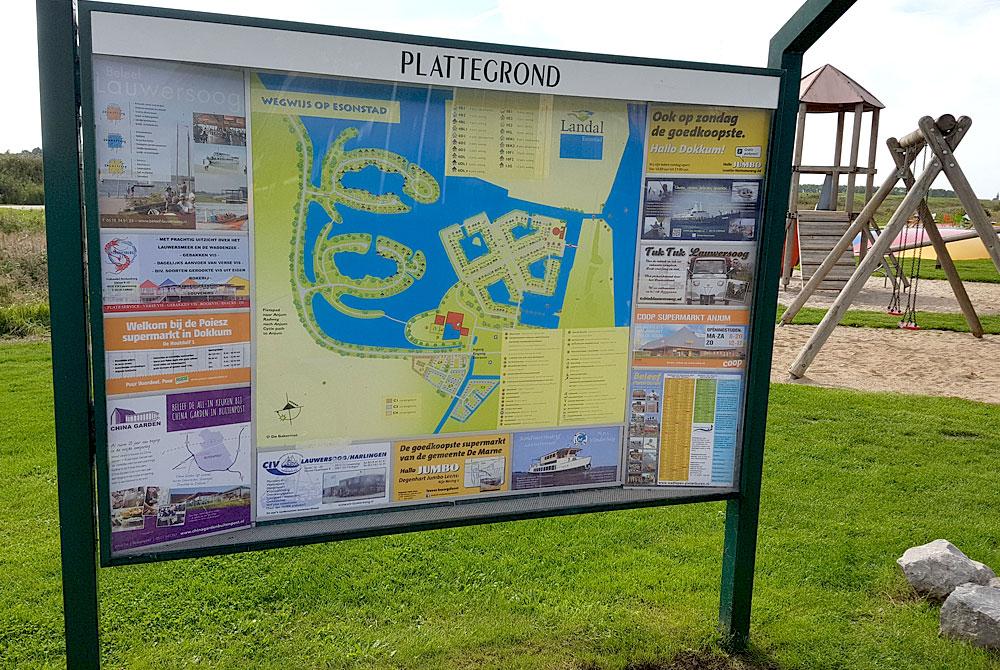 Plattegrond van Landal Esonstad
