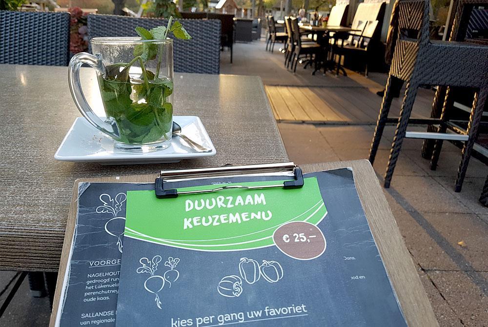 Duurzaam menu, Landal GreenParks