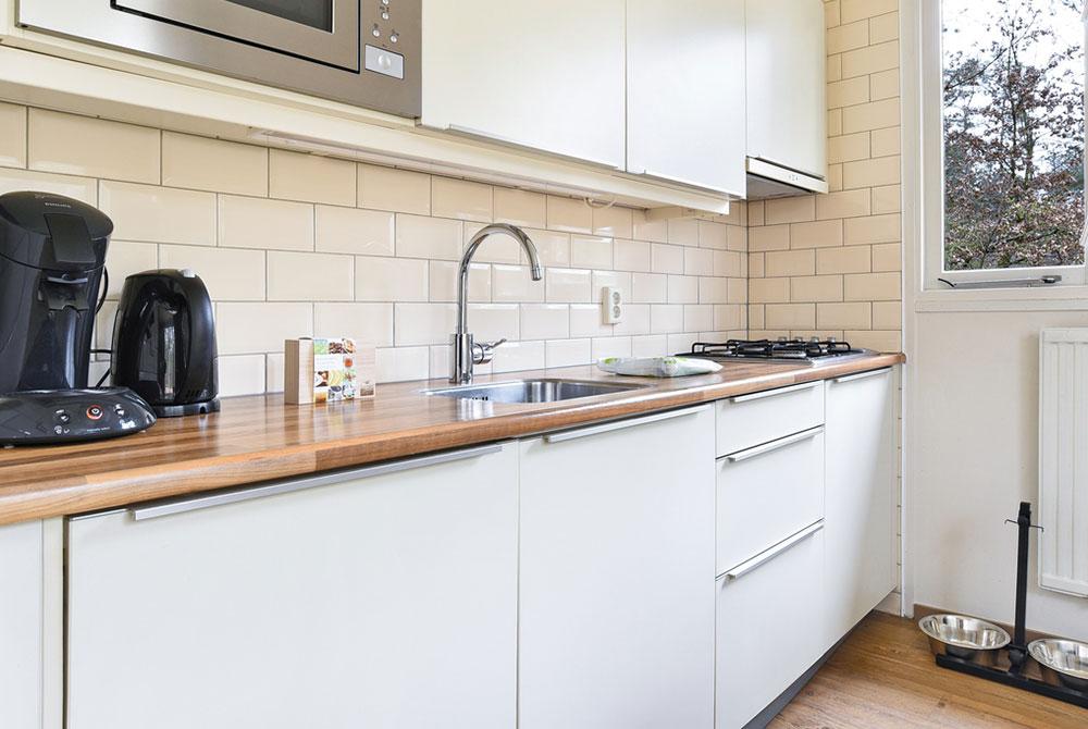 Keuken in de bungalow, Landal Miggelenberg