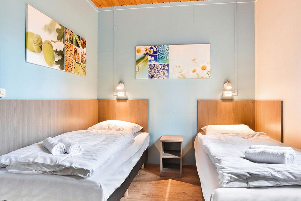 Slaapkamer in de hondenbungalow, Landal Miggelenberg