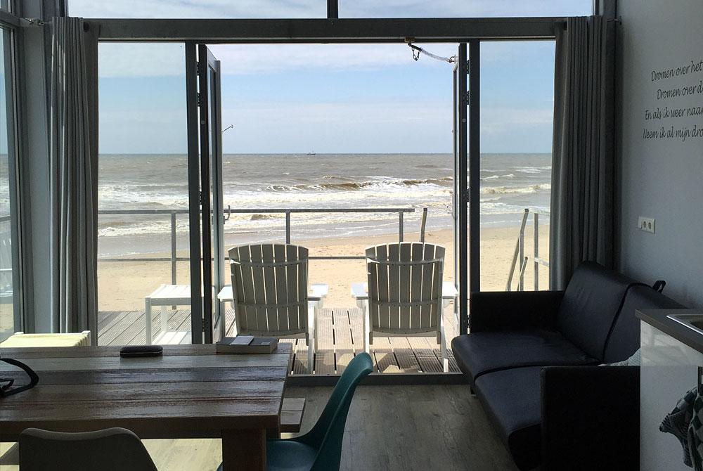 Uitizcht op zee, Landal Strandhuisjes Julianadorp