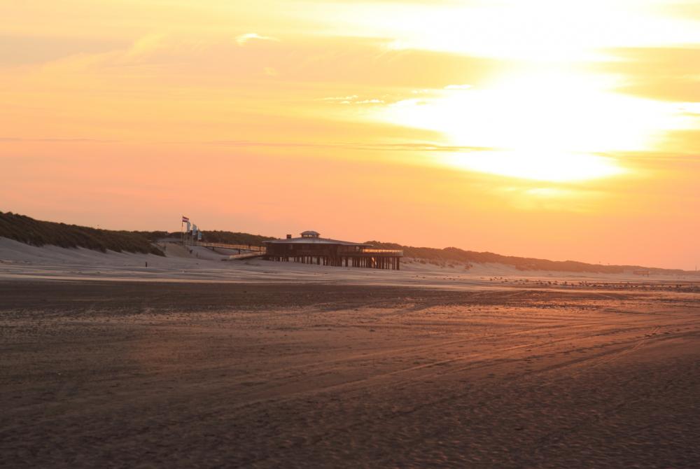 Zonsondergang, Ameland