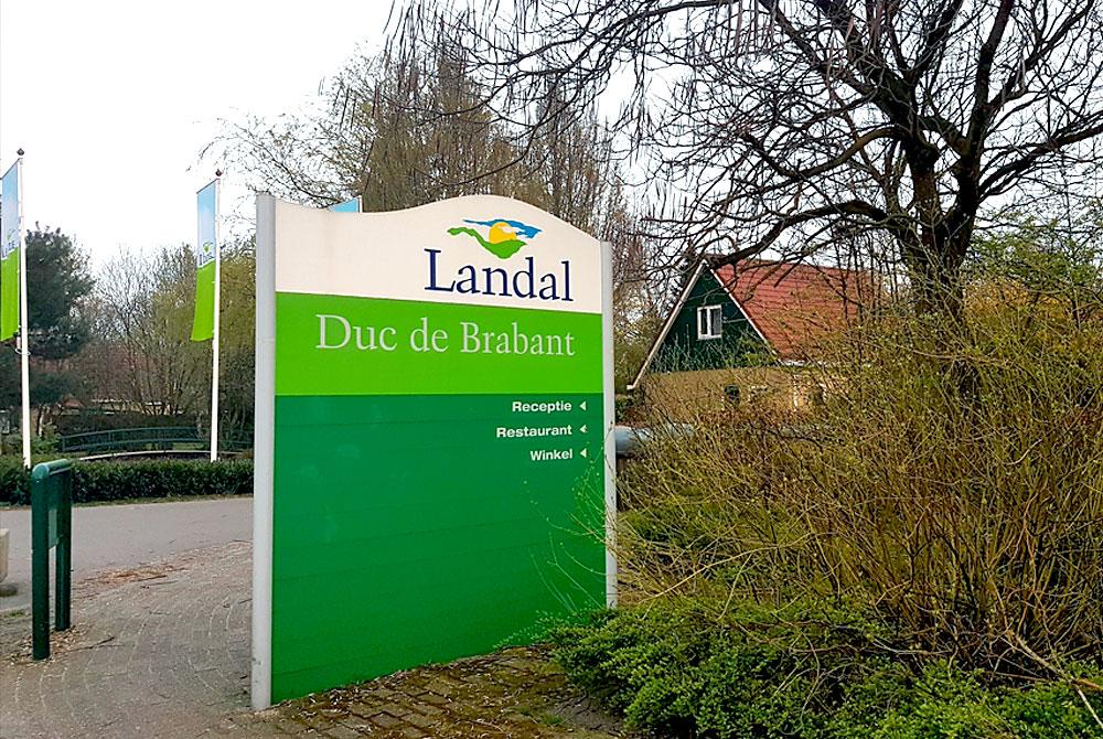 Landal Duc de Brabant welkomstbord