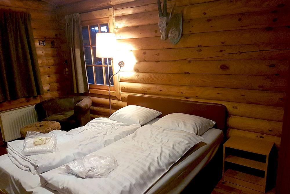 Bed van de loghome