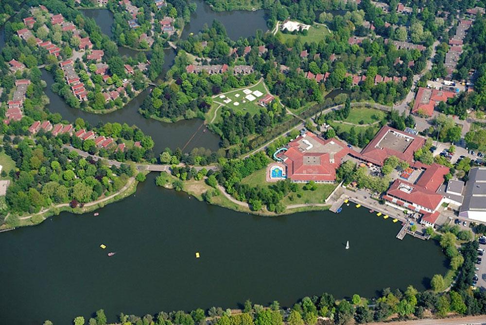 Roompot Vakantiepark Weerterbergen vanuit de lucht