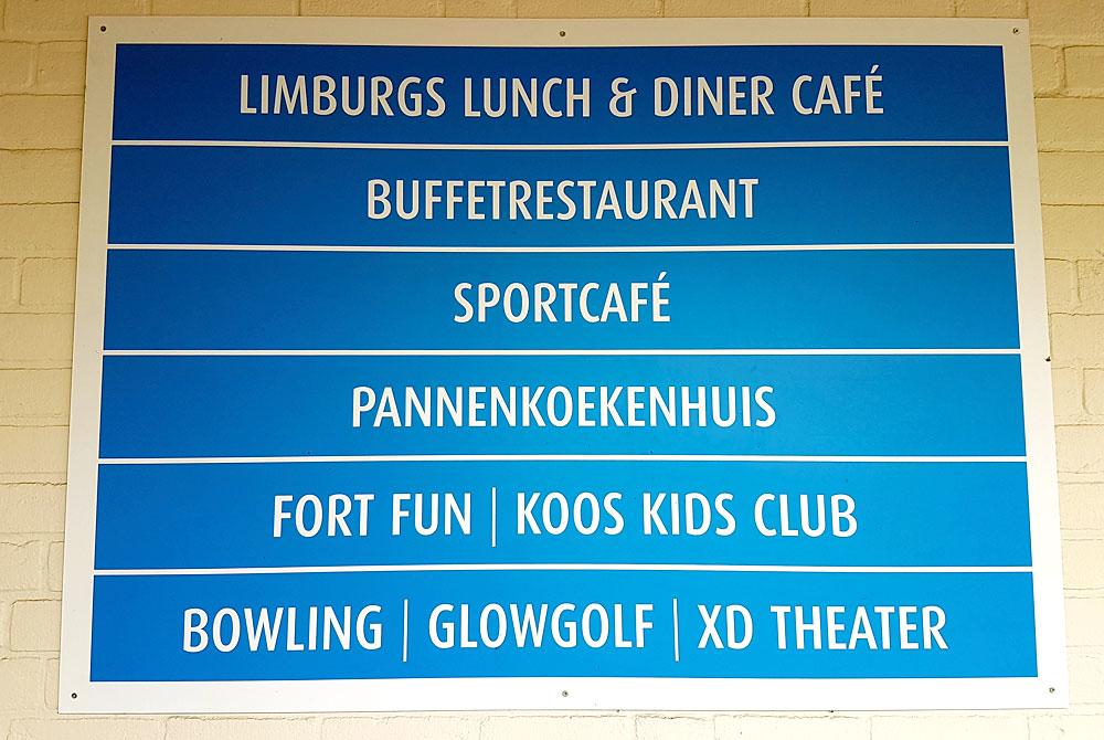 Binnenfaciliteiten, Roompot Vakantiepark Weerterbergen