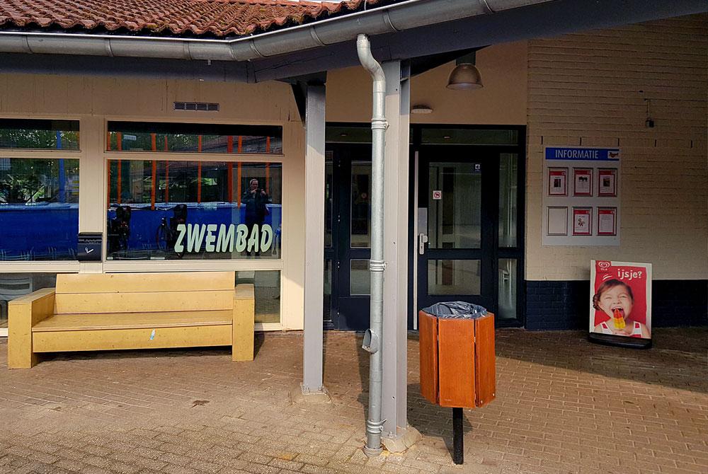 Zwembad ingang, Vakantiepark Weerterbergen