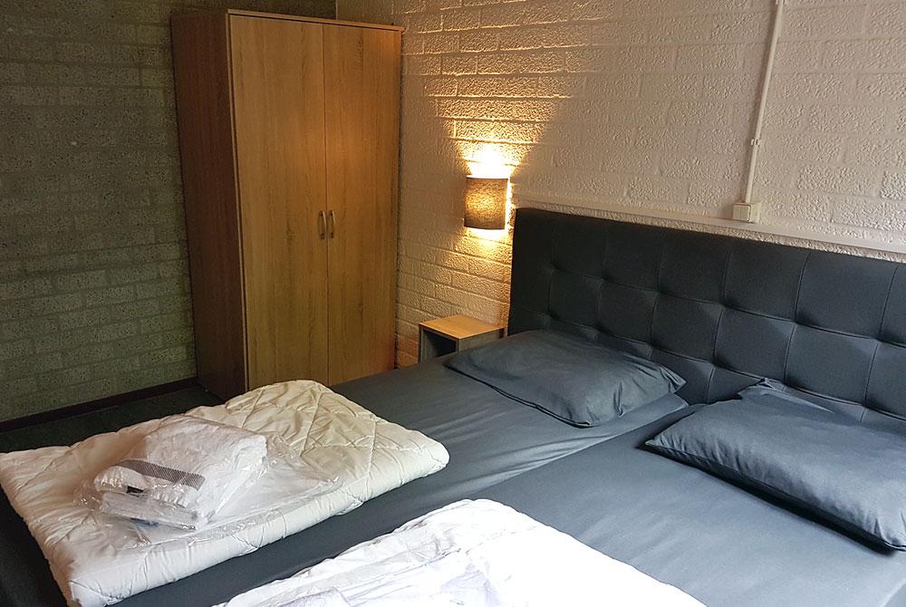 Goede bedden op het vakantiepark