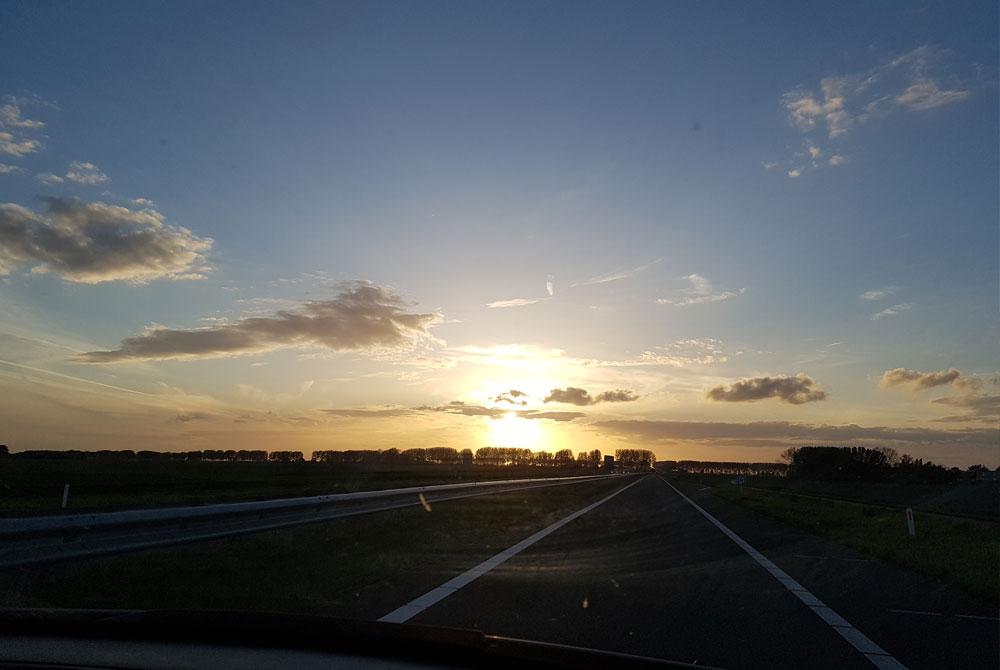 Onderweg naar Roompot Vakantiepark Zeebad
