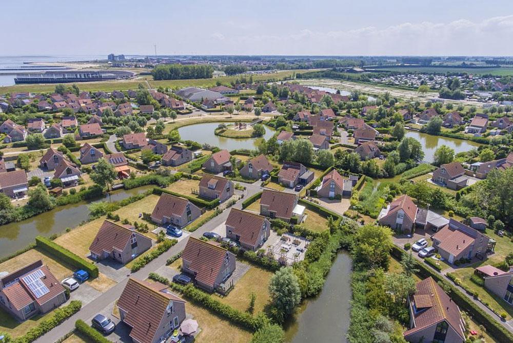 Huizen op Vakantiepark Zeebad