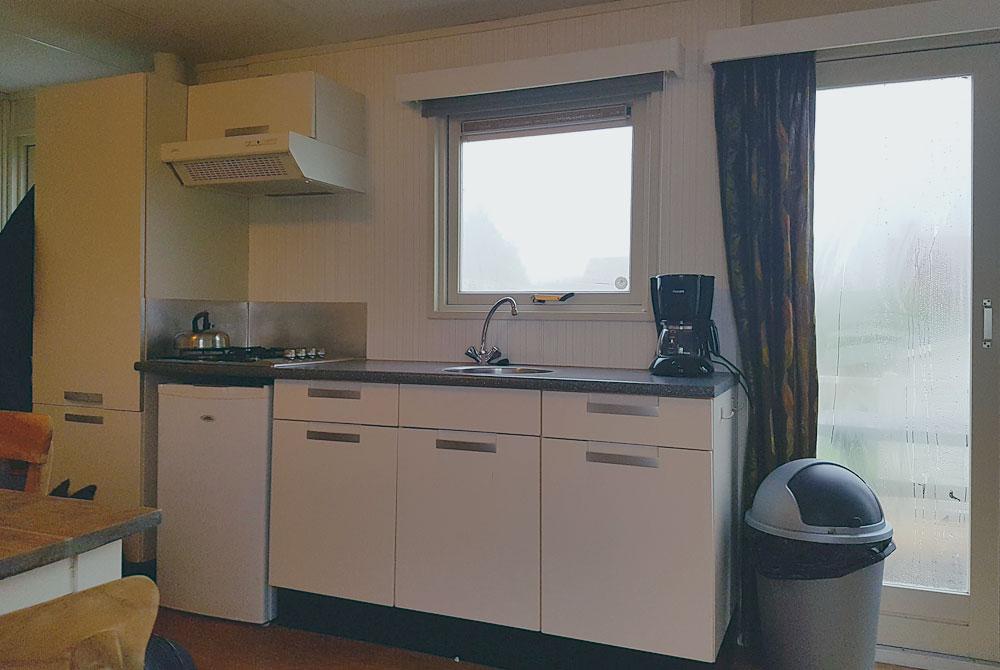 Keuken in de chalet, Zeebad