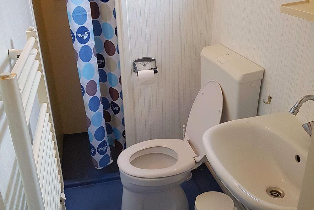 WC in de chalet, Roompot Zeebad