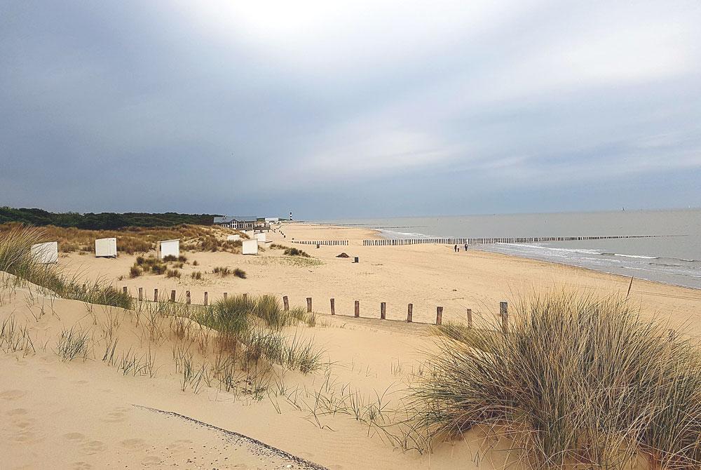 Noordzeestrand Breskens, Roompot Vakantiepark Zeebad
