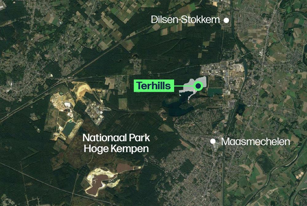 Terhills Resort op de kaart